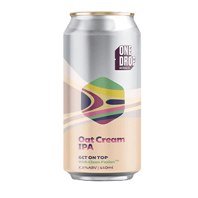 One Drop Get On Top Oatcream IPA 440ml Can Craft Beer One Drop Brewing Co