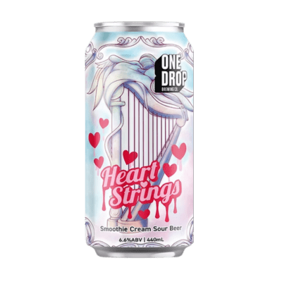 One Drop Heart Strings Smoothie Cream Sour 440ml Can Craft Beer One Drop