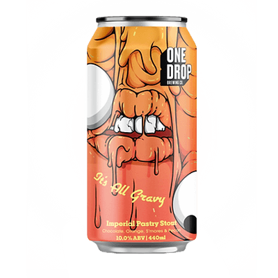 One Drop It's All Gravy Imperial Pastry Stout 440ml Can Craft Beer One Drop Brewing Co