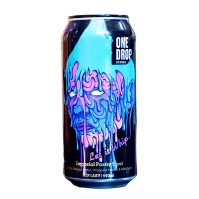 One Drop Let It Whip Imperial Pastry Stout 440ml Can Craft Beer One Drop Brewing Co