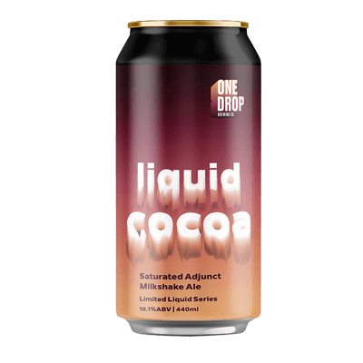 One Drop Liquid Cocoa Milkshake Ale Craft Beer One Drop Brewing Co