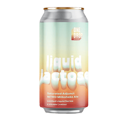 One Drop Liquid Lactose Nitro Milkshake Ale Craft Beer One Drop Brewing Co