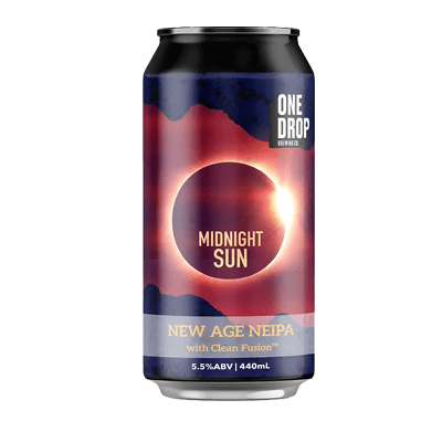 One Drop Midnight Sun NEIPA 440ml Can Craft Beer One Drop Brewing Co