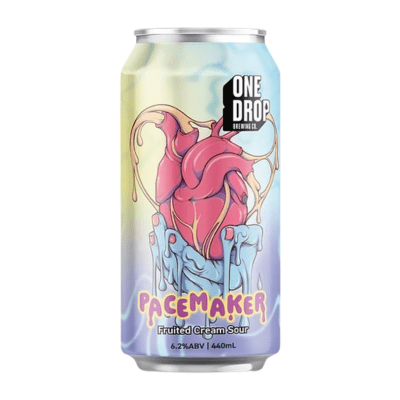 One Drop Pace Maker Fruited Cream Sour 440ml Can Craft Beer One Drop Brewing Co