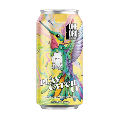 One Drop Play Catch Up Smoothie Cream Sour 440ml Can Craft Beer One Drop