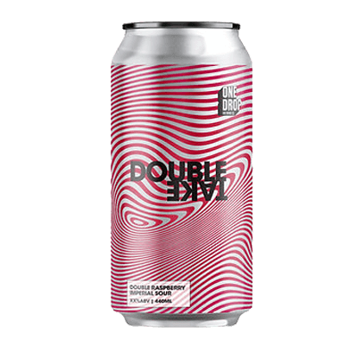 One Drop Raspberry Doubletake Imperial Fruited Sour 440ml Can Craft Beer One Drop Brewing Co