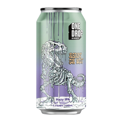 One Drop Ready Or Not Hazy IPA 440ml Can Craft Beer One Drop Brewing Co