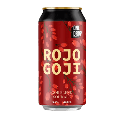 One Drop Rojo Goji Nitro Imperial Sour Craft Beer One Drop Brewing Co