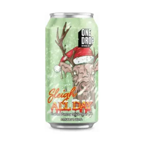 One Drop Sleigh All Day Fruited Pastry Sour Ale 440ml Can Craft Beer One Drop