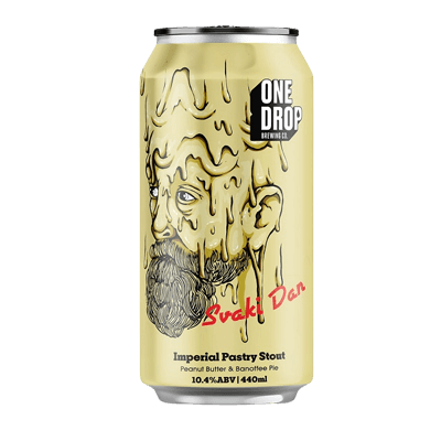 One Drop Svaki Dan Peanut Butter & Banoffee Pie Imperial Pastry Stout 440ml Can Craft Beer One Drop Brewing Co