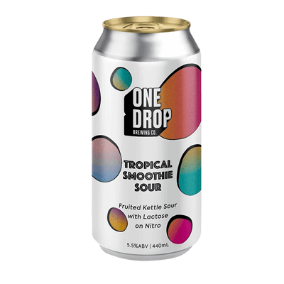 One Drop Tropical Smoothie Sour Single Craft Beer One Drop Brewing Co