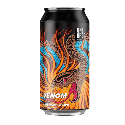 One Drop Venom American West Coast IPA Craft Beer One Drop Brewing Co