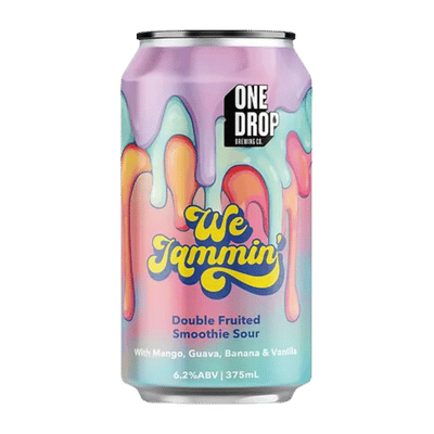 One Drop We Jammin' Double Fruited Smoothie Sour 375ml Can Craft Beer One Drop Brewing Co
