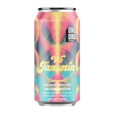 One Drop We Jammin' Double Fruited Smoothie Sour 440ml Can Craft Beer One Drop Brewing Co
