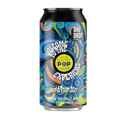 One Drop Welcome To The Cryopop Experience IPA 440ml Can Craft Beer One Drop Brewing Co