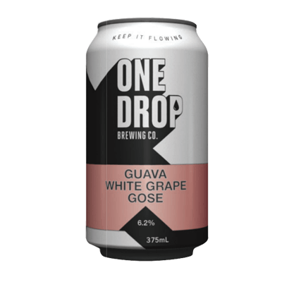One Drop White Grape + Guava Gose Craft Beer One Drop Brewing Co