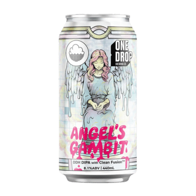 One Drop x Cloudwater Angel's Gambit DIPA w/ Clean Fusion 440ml Can Craft Beer One Drop Brewing Co