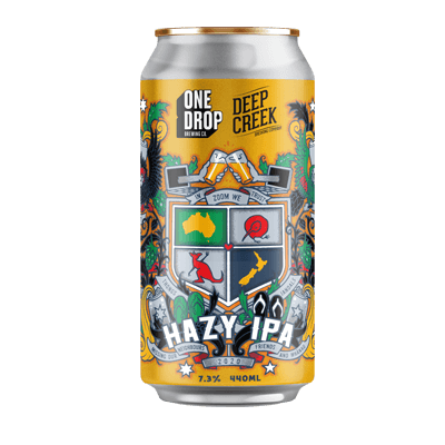 One Drop x Deep Creek Hazy IPA Craft Beer One Drop Brewing Co
