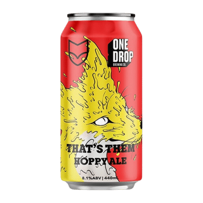 One Drop x Fox Friday That's Them Hoppy Ale 440ml Can Craft Beer One Drop Brewing Co