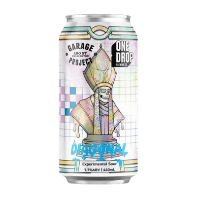 One Drop x Garage Project Diagonal Experimental Sour 440ml Can Craft Beer One Drop Brewing Co
