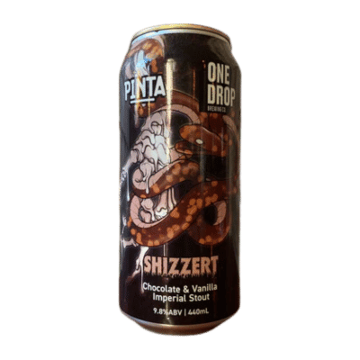 One Drop x Pinta Shizzert Chocolate & Vanilla Imperial Pastry Stout 440ml Can Craft Beer One Drop Brewing Co