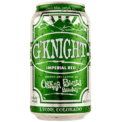 Oskar Blues G'Knight Imperial Red Craft Beer Oskar Blues Brewery