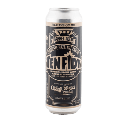 Oskar Blues Ten FIDY Barrel Aged Chocolate Hazelnut Praline Single Craft Beer Oskar Blues Brewery