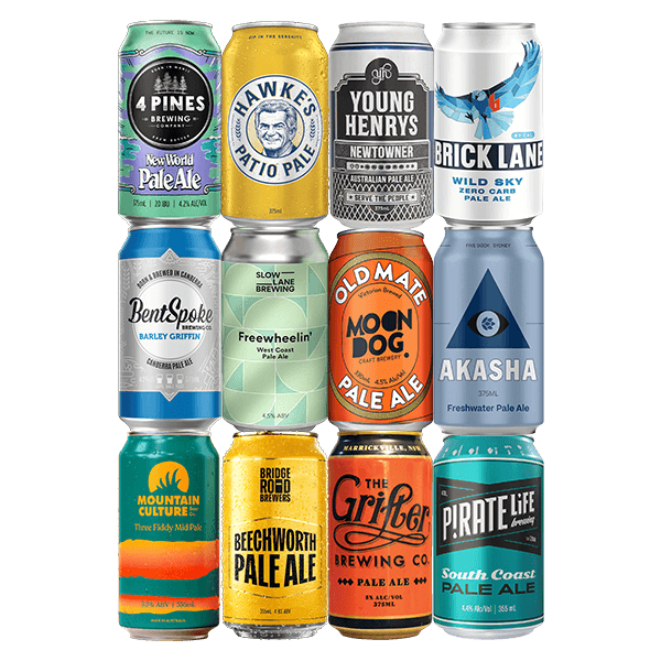 Pale Ale Mixed 12 Pack Mix Packs Beer Cartel