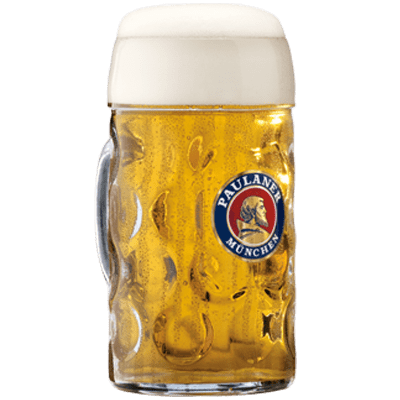 Paulaner 1 Litre Stein Glassware Paulaner Brauerei