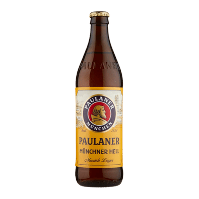 Paulaner Munchner Hell Munich Lager 500ml Bottle Craft Beer Paulaner Brauerei