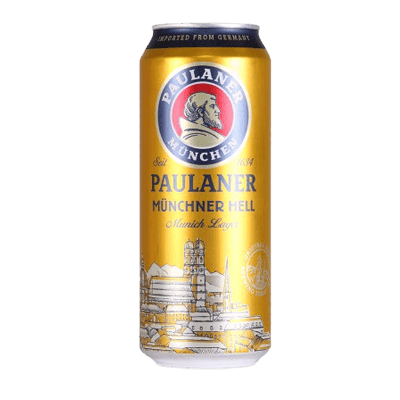 Paulaner Munich Hell Lager 500ml Can Craft Beer Paulaner Brauerei