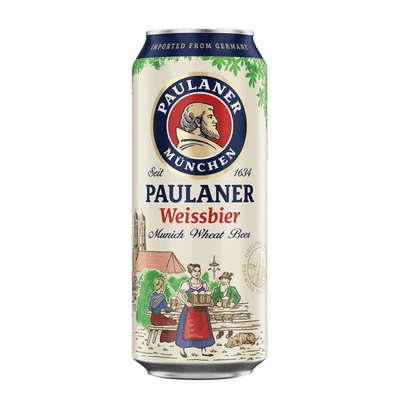 Paulaner Weissbier 500ml Can Craft Beer Paulaner Brauerei