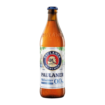 Paulaner Weissbier Alcohol Free 500ml Bottle Craft Beer Paulaner Brauerei