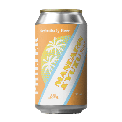 Philter Mandarin & Yuzu Sour 375ml Can Craft Beer Philter Brewing