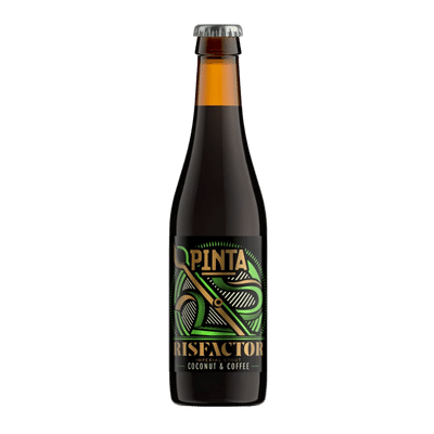 Pinta Risfactor Imperial Stout with Coconut & Coffee 330ml Bottle Craft Beer Browar Pinta