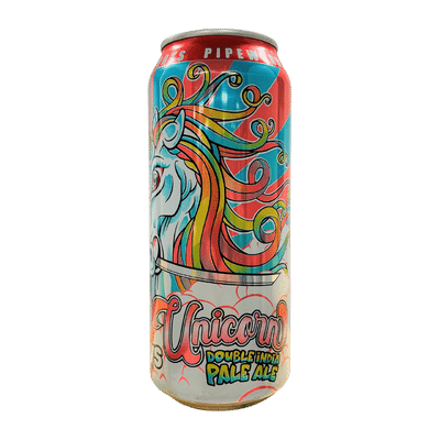Pipeworks Ninja Vs Unicorn Double IPA 473ml Can Single Craft Beer Pipeworks Brewing Co