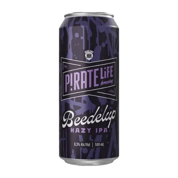 Pirate Life Beedelup Hazy IPA 375ml Can Craft Beer Pirate Life