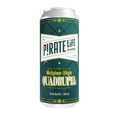 Pirate Life Belgian-Style Quadrupel 500ml Can Craft Beer Pirate Life Brewing