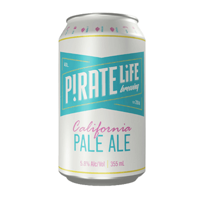 Pirate Life California Pale Ale 355ml Can Craft Beer Pirate Life Brewing