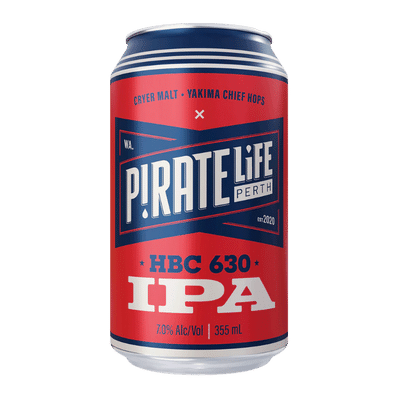 Pirate Life HBC 630 IPA 355ml Can Craft Beer Pirate Life Brewing