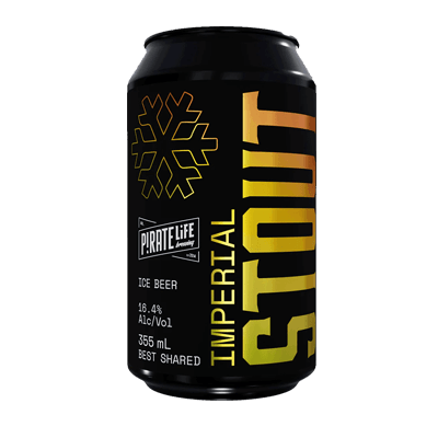Pirate Life Ice Beer Imperial Stout 355ml Can Craft Beer Pirate Life Brewing