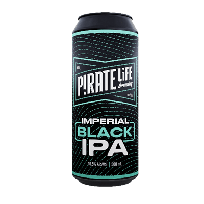 Pirate Life Imperial Black IPA 500ml Can Craft Beer Pirate Life Brewing