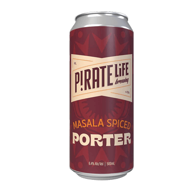 Pirate Life Masala Spiced Porter Craft Beer Pirate Life Brewing