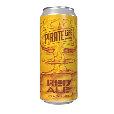 Pirate Life Red Ale 500ml Can Craft Beer Pirate Life Brewing