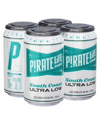 Pirate Life South Coast Ultra Low Can Pack of 4 Sans Drinks Bundle Beer Cartel