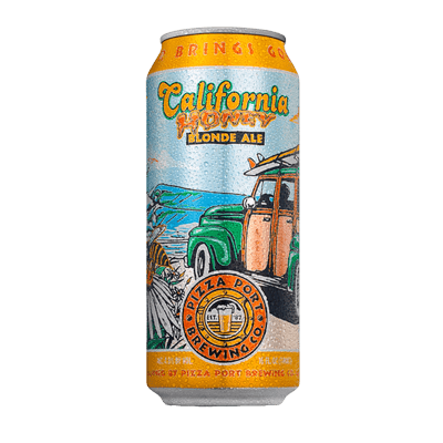 Pizza Port California Honey Blonde Ale 473ml Can Craft Beer Pizza Port