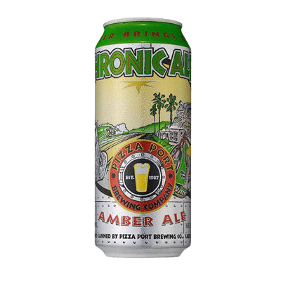 Pizza Port Chronic Ale Amber Ale 473ml Can Craft Beer Pizza Port