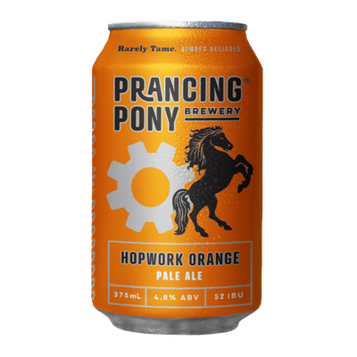 Prancing Pony Hopwork Orange Pale Ale 375ml Can Craft Beer Prancing Pony Brewery