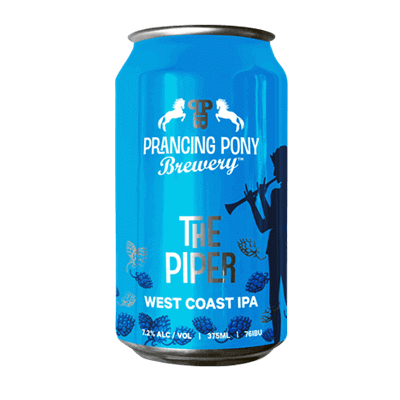 Prancing Pony The Piper West Coast IPA Craft Beer Prancing Pony Brewery