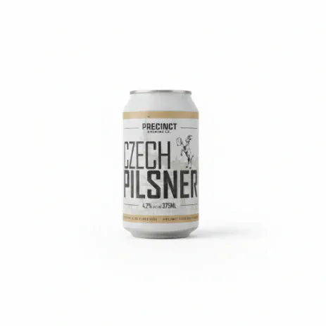 Precinct Czech Pilsner 375ml Can Craft Beer Precinct Brewing Co Pty Ltd